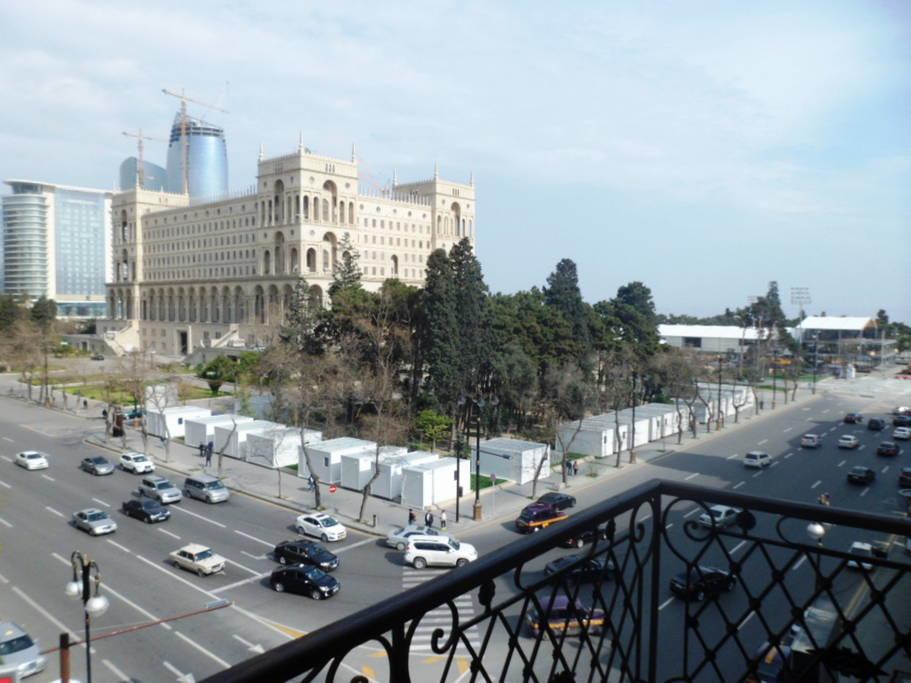 Sea View View Of The F-1 Higway Lejlighed Baku Eksteriør billede